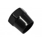 Spiegelmutter 14 mm, schwarz, M10 x 1.25 RH (Stück)