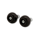 LSL Crash Ball schwarz/Stahl/18mm (Paar)