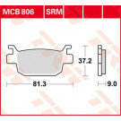 TRW Lucas Bremsbelag MCB806 (Satz)