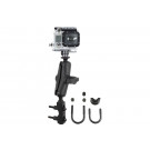 RAM Mounts GoPro Motorrad-Kamerahalterung - mit Basisbefestigung für Lenker/Bremse/Kupplung (Stück)