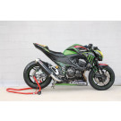 TAKKONI Edelstahl Auspuff, schwarz, KAWASAKI Z 800, 13-16 (ZR800A,ZR800B) (Stück)