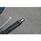LSL Lenkergewichte Alu, zweifarbig, schwarz - silber, mit Logo, Ø14&18mm (Stück)
