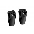 HIGHWAY HAWK Riser Set Spartican für 32mm Lenker schwarz (Stück)
