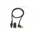 OPTIMATE Adapter Motorrad-Stecker 90° auf SAE (No.29) (Stück)