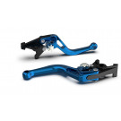 LSL Bremshebel BOW R35R, kurz, blau/silber (Stück)