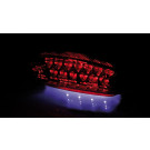 SHIN YO LED-Rücklicht MONSTER, rotes Glas, E-gepr. (Stück)