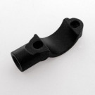Schelle für Brems- /Kupplungszylinder, schwarz, 1 Zoll Lenker (Stück)