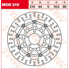 TRW Lucas Bremsscheibe MSW219, schwimmend Suzuki (Stück)