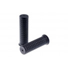 HIGHWAY HAWK Griffe Tuck N Roll schwarz für 22 mm (7/8)Lenker ohne Gasgriff-Montage (Satz)