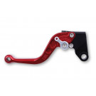 LSL Kupplungshebel L26, Triumph kurz, rot/silber (Stück)