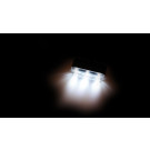 SHIN YO Universal TRI-LED-Standlicht mit Halter und selbstklebender Folie, 12V (Stück)