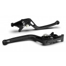 LSL Bremshebel BOW R49R,schwarz perlgestrahlt/silber