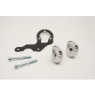 LSL Klemmbock-kit Ducati Scrambler 15, silberne Klemmböcke (Stück)