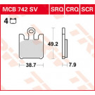TRW Lucas Racingbelag MCB742SRQ (Satz)