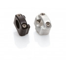 LSL Klemmböcke Ø22,2 / Ø28,6, silber, +25mm Anhebung Honda (Stück)
