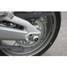 LSL Crash Ball Achse APRILIA, silber, hinten (Set)