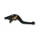 LSL Bremshebel R09, Honda kurz, schwarz/gold (Stück)
