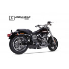 IRONHEAD Edelstahl Auspuff Harley-Davidson Dyna Low Rider, 14-16 (Stück)