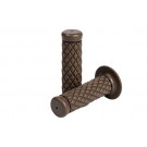 HIGHWAY HAWK Griffe, Cafe style, braun für 22 mm (7/8)Lenker ohne Gasgriff-Montage (Satz)