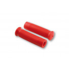 Lenkergriffe Custom Retrostyle für 7/8 Zoll Lenker (22mm) in rot (Paar)