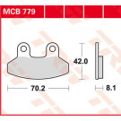 TRW Lucas Bremsbelag MCB779 sym (Satz)