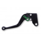 LSL Kupplungshebel L43, Yamaha Yamaha kurz, schwarz/grün (Stück)