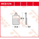 TRW Lucas Bremsbelag MCB578 (Satz)