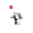 RAM Mounts Lenkerhalterung mit X-Grip Universal Halteklammer für Smartphones - Klemmschelle (Stück)