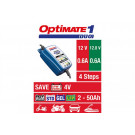OPTIMATE 1 DUO (TM402-D), 12V/12,8V, 0,6A, 4-stufiges Ladegerät für 2-20Ah Std/AGM/GEL/LFP (Stück)