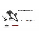 HIGHSIDER Kennzeichenhalter APRILA  RS4 125, Tuono V4 ab Bj.11 - , RSV 4 Factory, Crumb Bundle