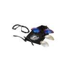 HIGHWAY HAWK MOTORCYCLE SUNGLASS, CLEAR FRAME (Stück)