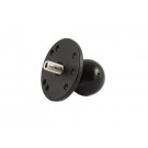 RAM Mounts Basisplatte mit 3/8 Zoll-16 Gewindestift - C-Kugel (1,5 Zoll) (Stück)