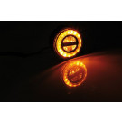 HIGHSIDER ROCKET LED Blinker Einheit, schwarz (Paar)