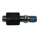 Spiegeladapter M8 Rechtsgewinde, schwarz, f. Stiele m. M8 (Stück)