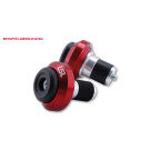 LSL Achs Ball hinten Yamaha MT- 09, 17- schw. (Set)