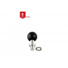 RAM Mounts Basiskugel mit 3/8 Zoll-16 Gewindestift - B-Kugel (1 Zoll) Länge 0,5 Zoll (Stück)