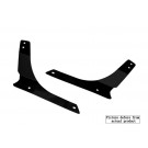 HIGHWAY HAWK Sissybar Halter schwarz (Stück)