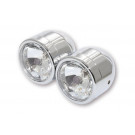 SHIN YO Doppel-Fernscheinwerfer verchromt, 2x H4 55/60 (Paar)
