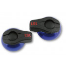 LSL Crash-Pads, blau-lasiert (Paar)