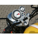 LSL Gabelbrücke Triumph Thruxton - 07, 22mm Lenker, silber (Stück)