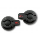 LSL Crash-Pads, schwarz (Paar)
