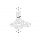 SW-MOTECH SW-Motech Adapterkit für ADVENTURE-RACK Gepäckträger Schwarz. Für Rotopax.
