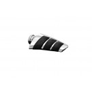 HIGHWAY HAWK Sozius Trittbretter SMOOTH HONDA VT400C, VLX400, VT700C, VT800C, VF1100C (Stück)