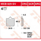 TRW Lucas Racingbelag MCB829SRQ (Satz)