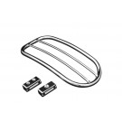 HIGHWAY HAWK Solo Rack Tubular Gepäckträger für INDIAN, chrom (Stück)