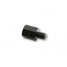 Spiegeladapter Loch M10 re. auf Bolzen M8 li. schwarz (Stück)