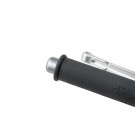 LSL Alu-Endstücke zyl./titan (Paar)