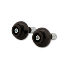 LSL Crash Ball schwarz/Stahl/14mm (Paar)