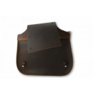 STOVERINCK Lederpacktasche Wasserbüffelleder, Kastanienbraun (Paar)