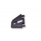 HIGHSIDER CNC Alu Lampenhalter EXTEND, schwarz, längenverstellbar (Paar)